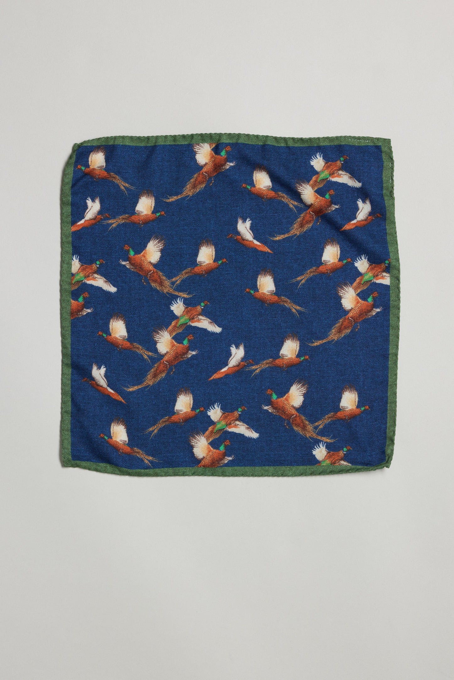 Parisian Pheasant Pocket Square