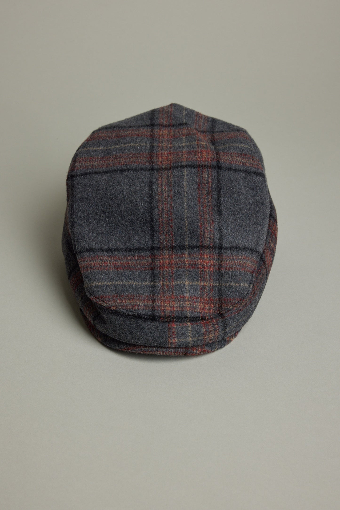 Alva Check Flat Cap