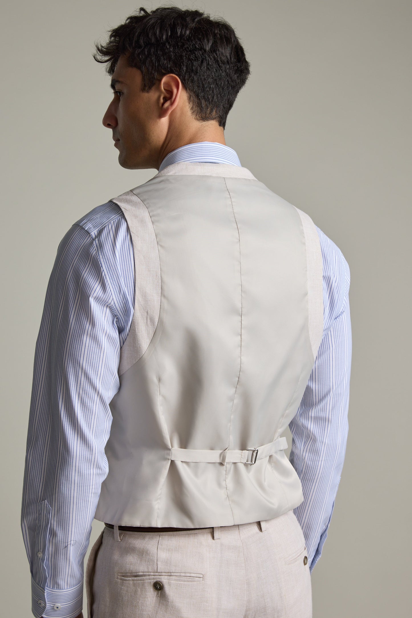 Somerton Linen Texture Waistcoat
