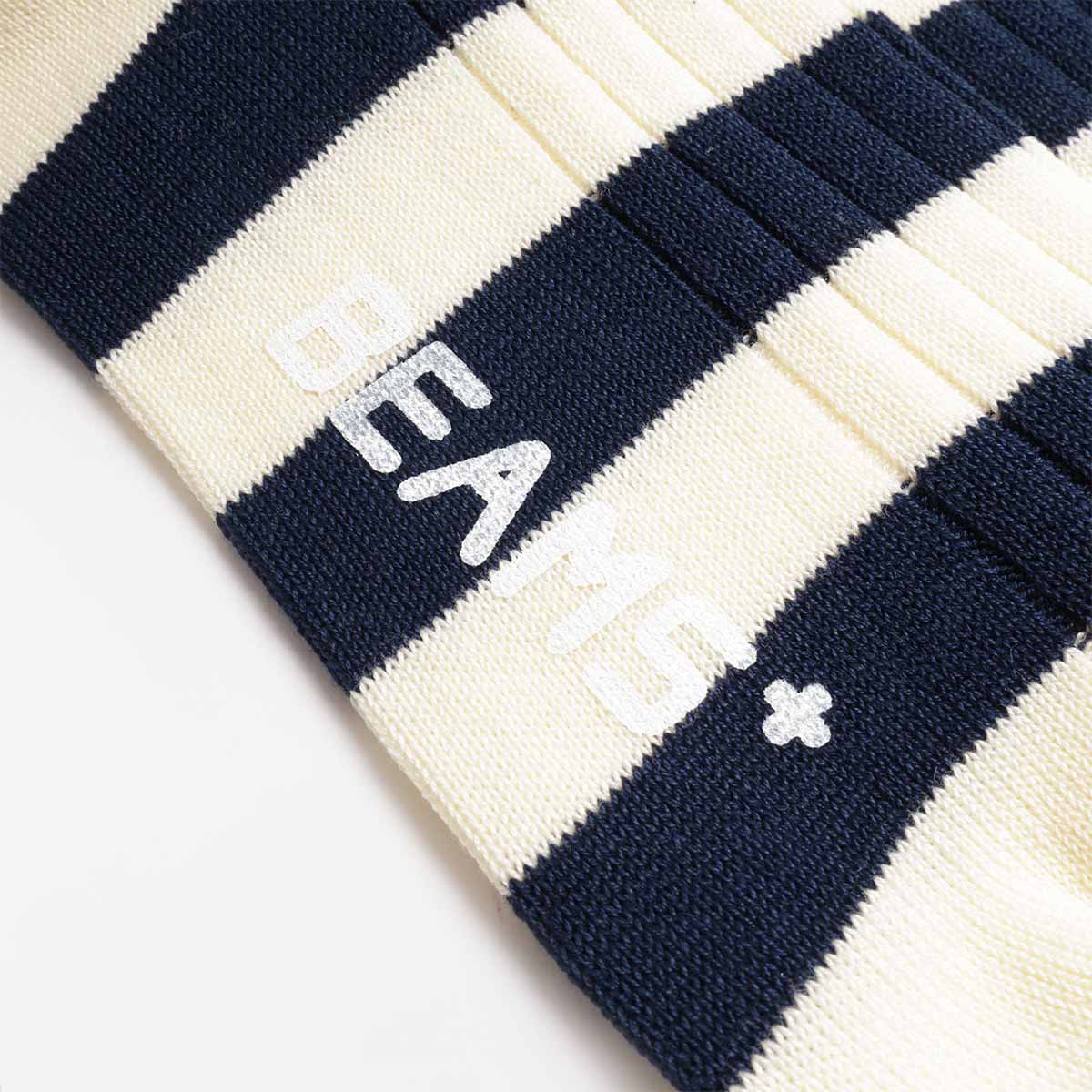 Beams Plus Rib Border Socks