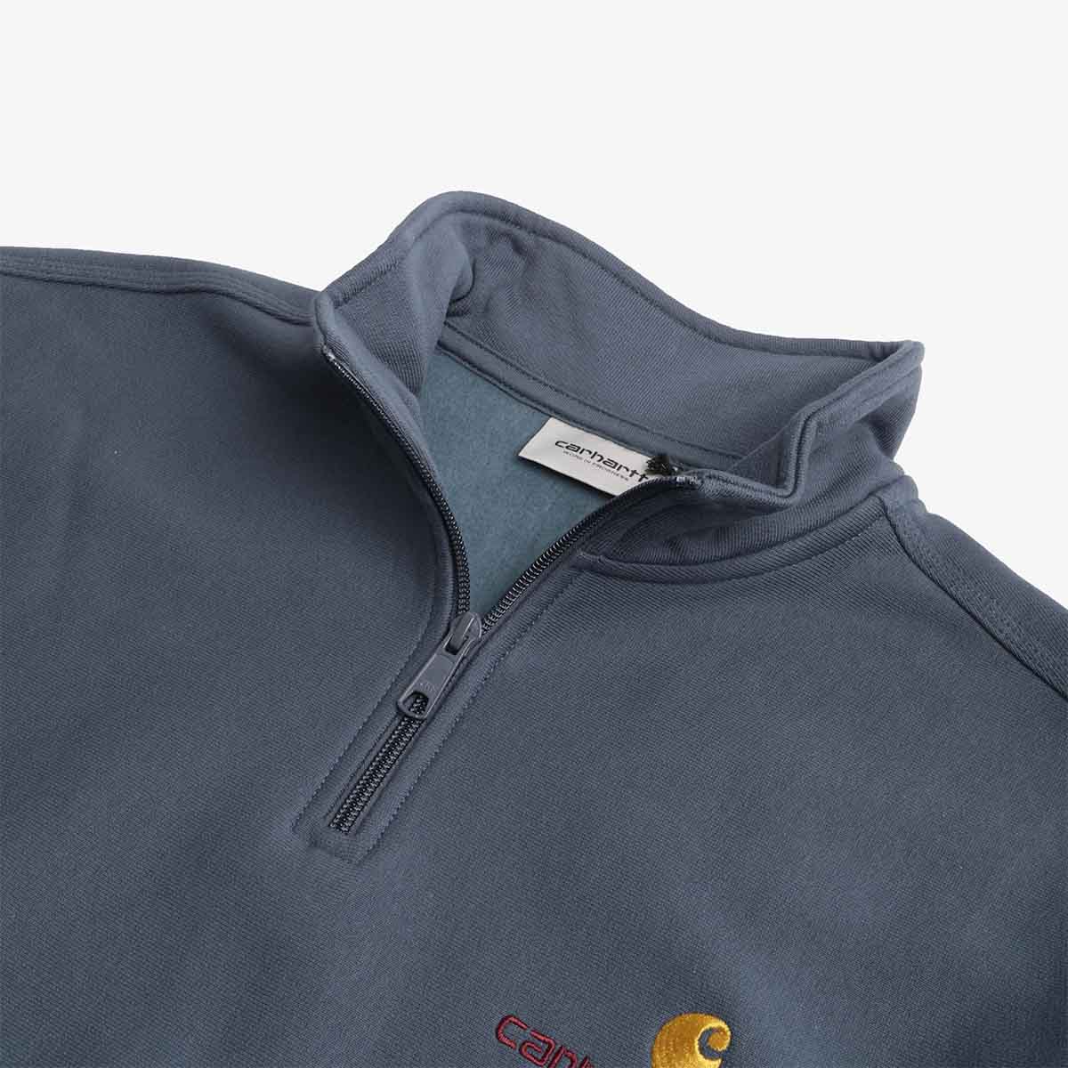 Carhartt WIP American Script Half Zip Sweatshirt