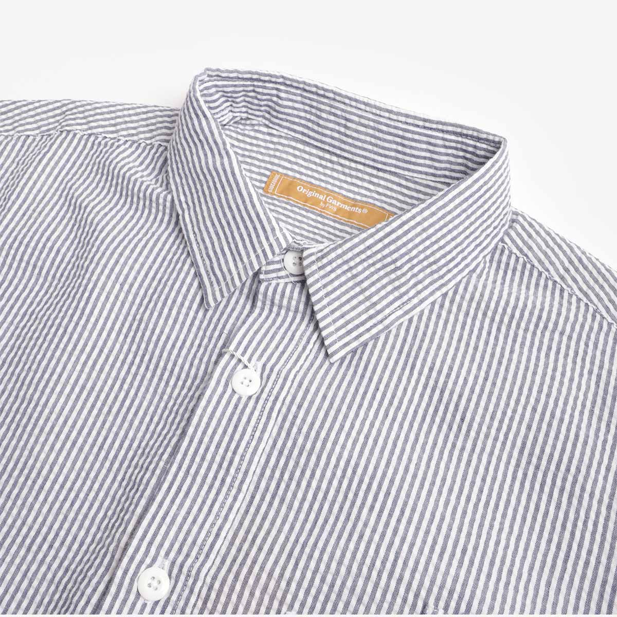 FrizmWORKS OG Stripe Seersucker Half Shirt
