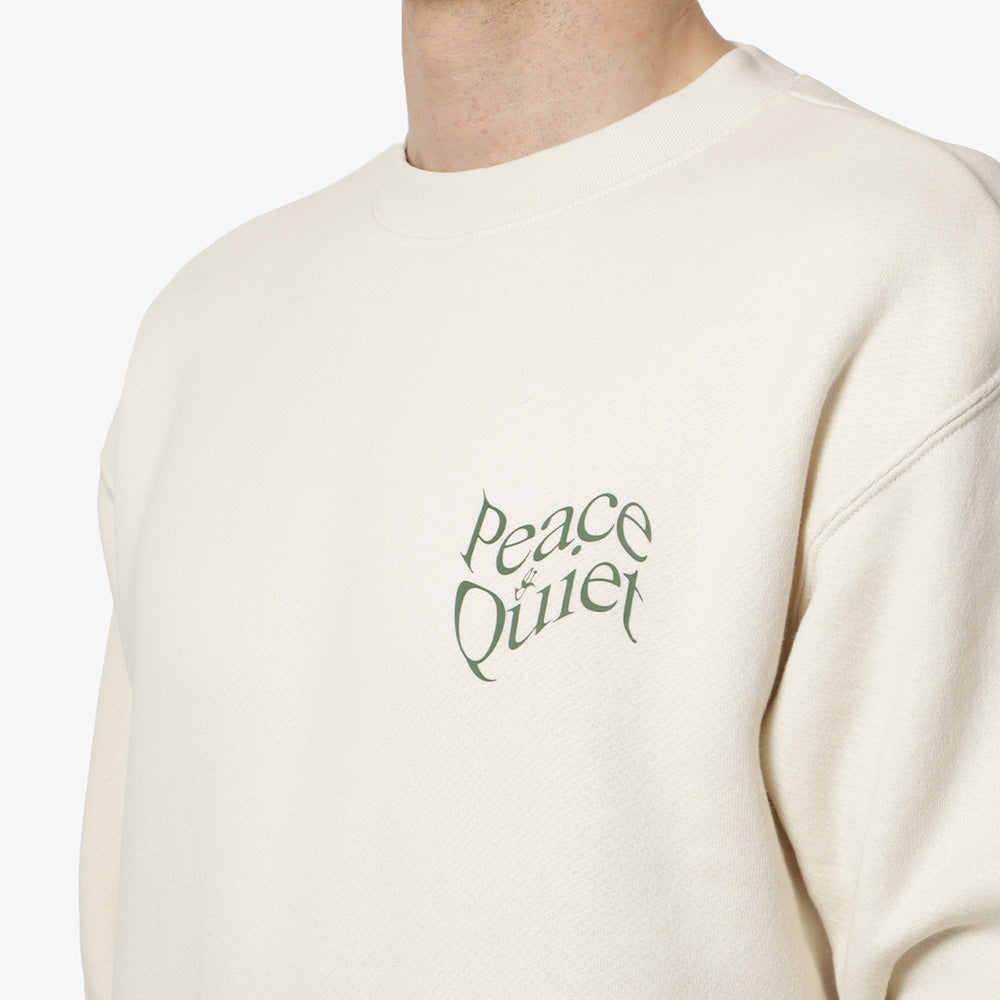 Museum of Peace and Quiet Warped Crewneck Sweatshirt