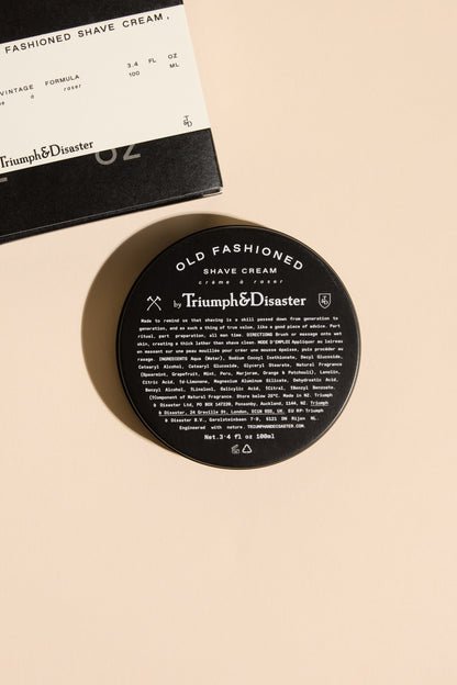 Triumph & Disaster Old Fashioned Shave Cream Jar