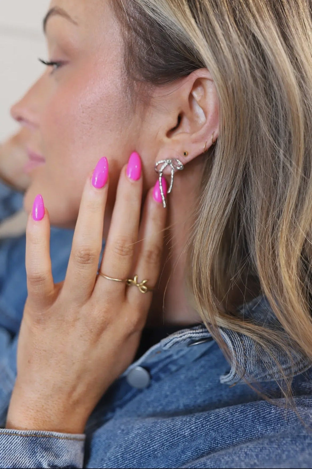 kaxi bow earrings