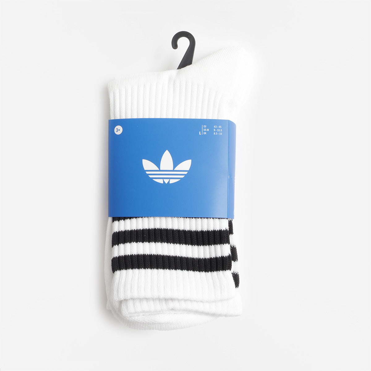 Adidas Originals 3-Stripes Crew Socks 3 Pairs