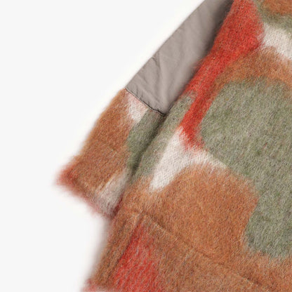 And Wander Shaggy Knit Mix Colour Cardigan