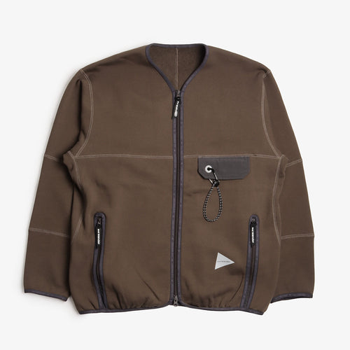 And Wander Sweat Cardigan