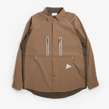 And Wander Tech Long Sleeve Shirt