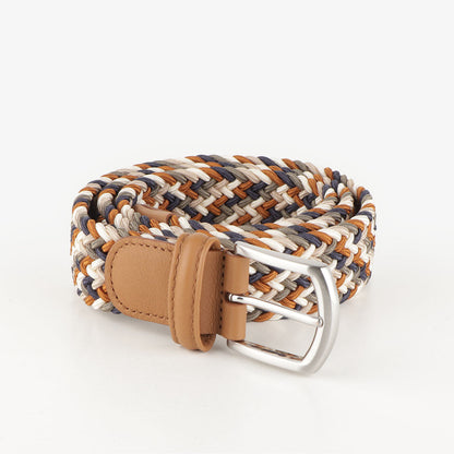 Anderson's Classic Multi Colour Elastic Woven Belt