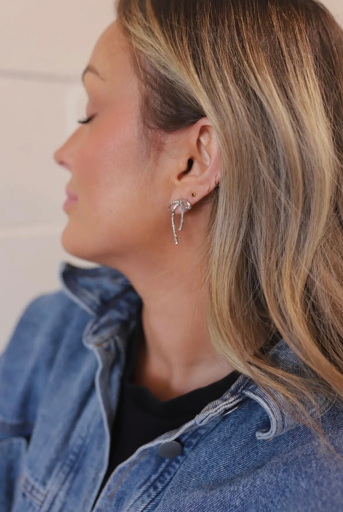 kaxi bow earrings