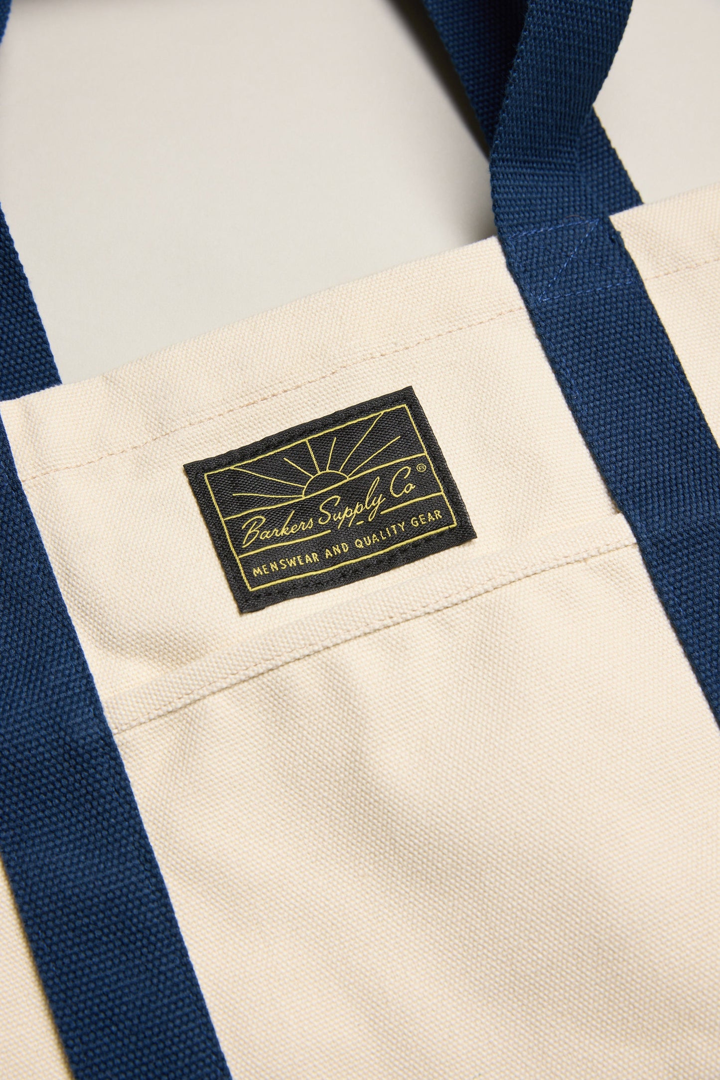 Barkers Supply Co. Canvas Tote Bag