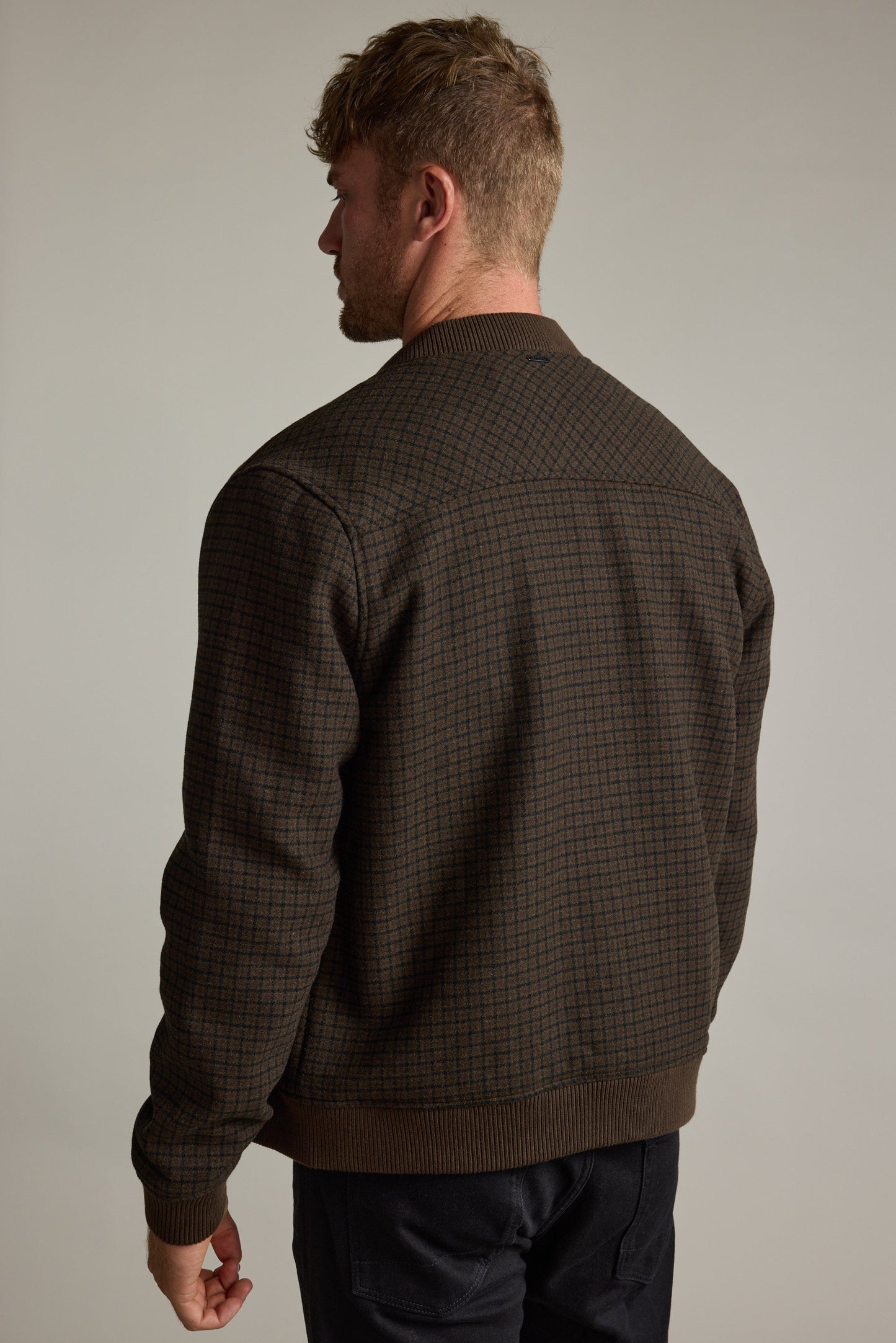 Leland Wool Bomber Jacket