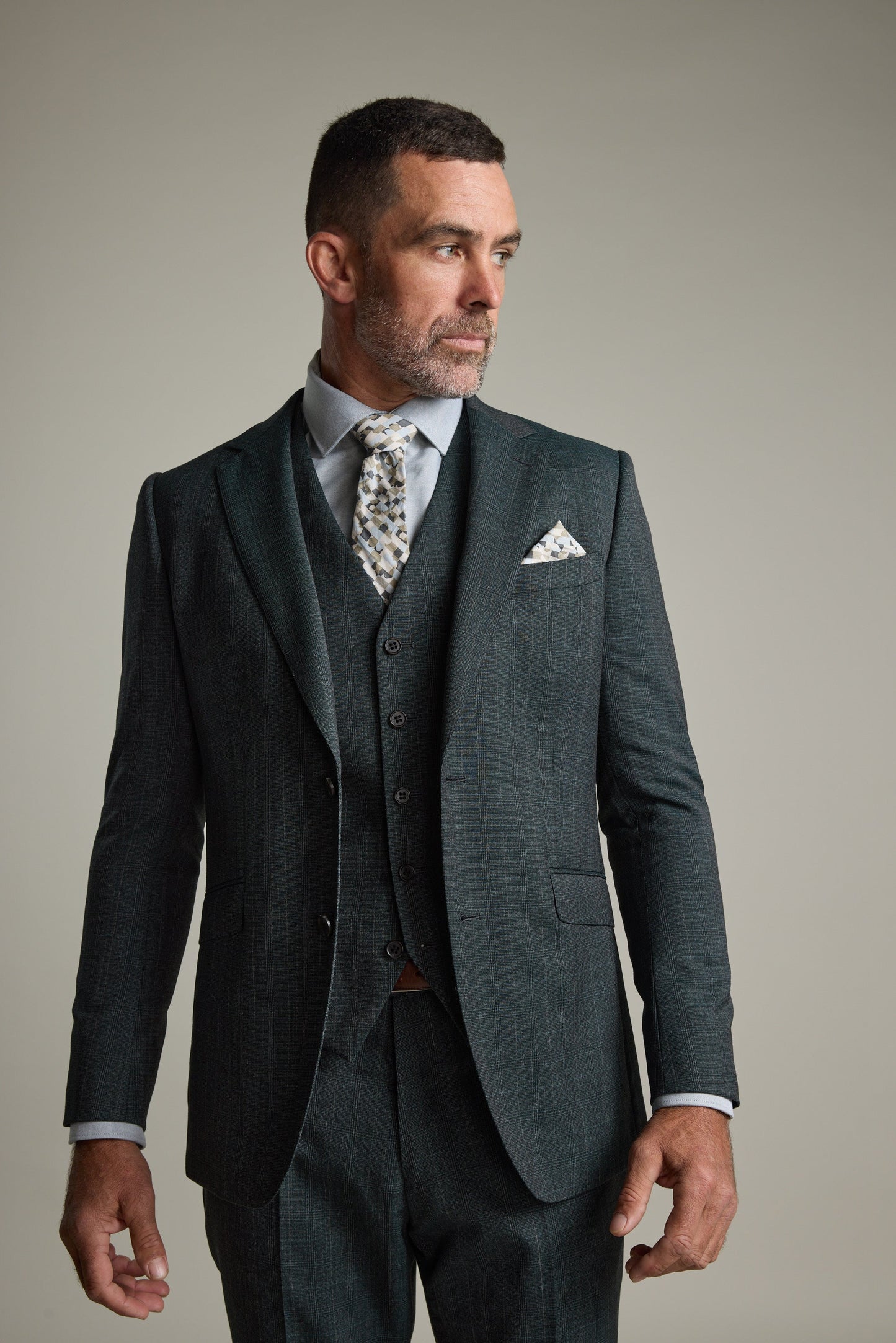 Anderson Check Suit Jacket