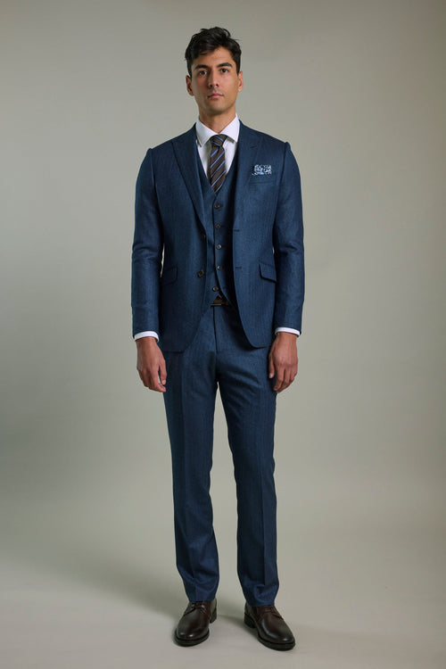 Hasting Herringbone Suit Jacket