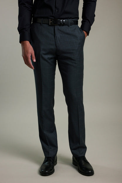Highland Check Suit Trouser