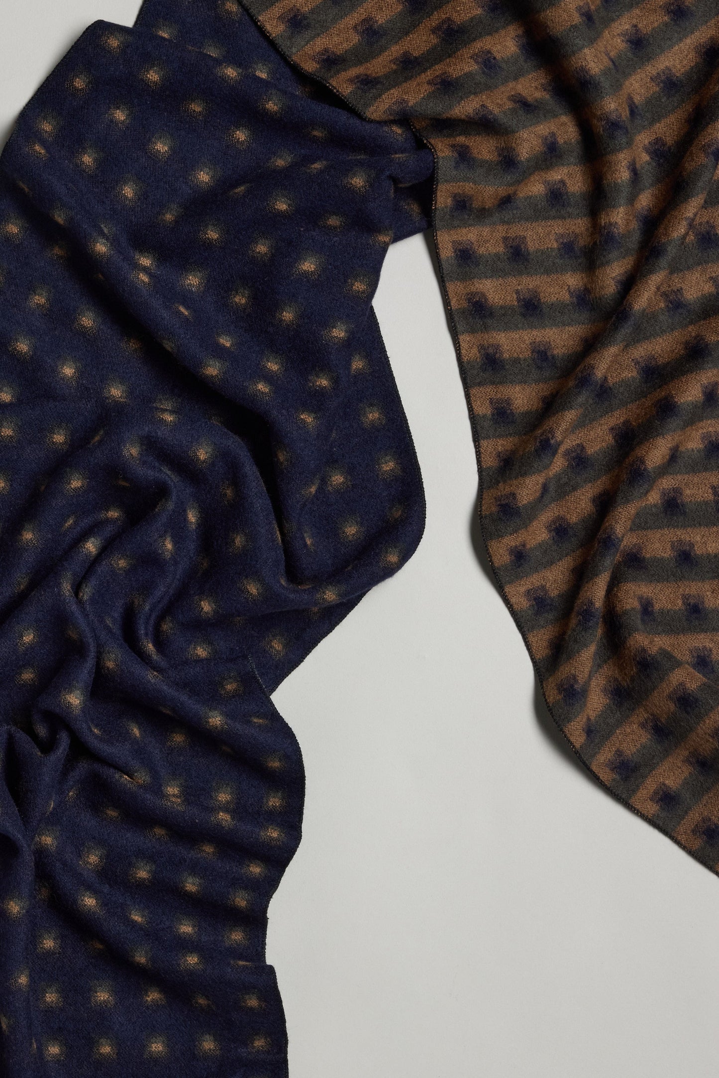 Desmond Check Rayon Scarf