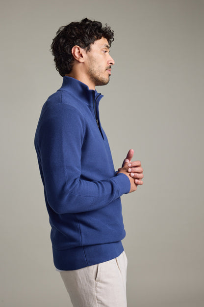 Gaston Cotton 1/4 Zip Sweater