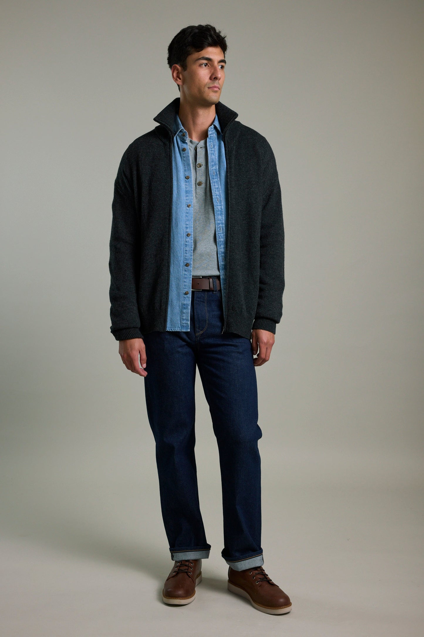 Ashridge Zip Cardi