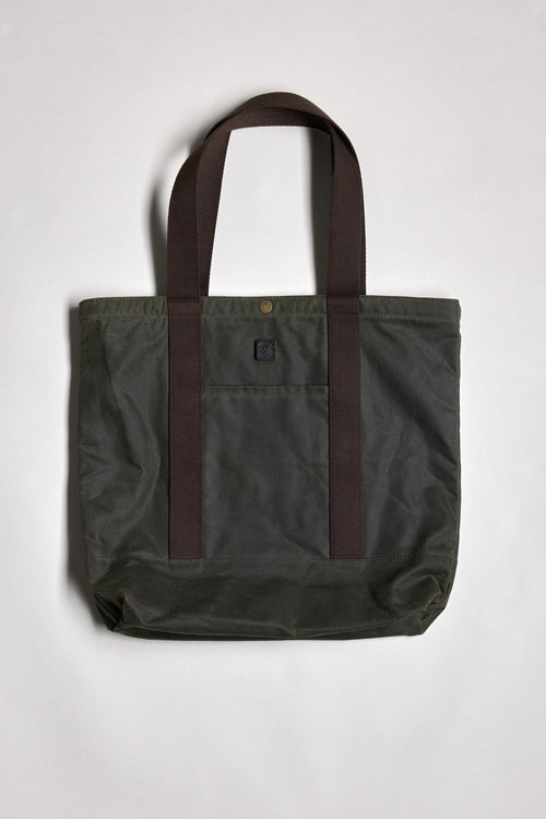 Benson Waxed Cotton Tote Bag