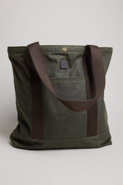 Benson Waxed Cotton Tote Bag