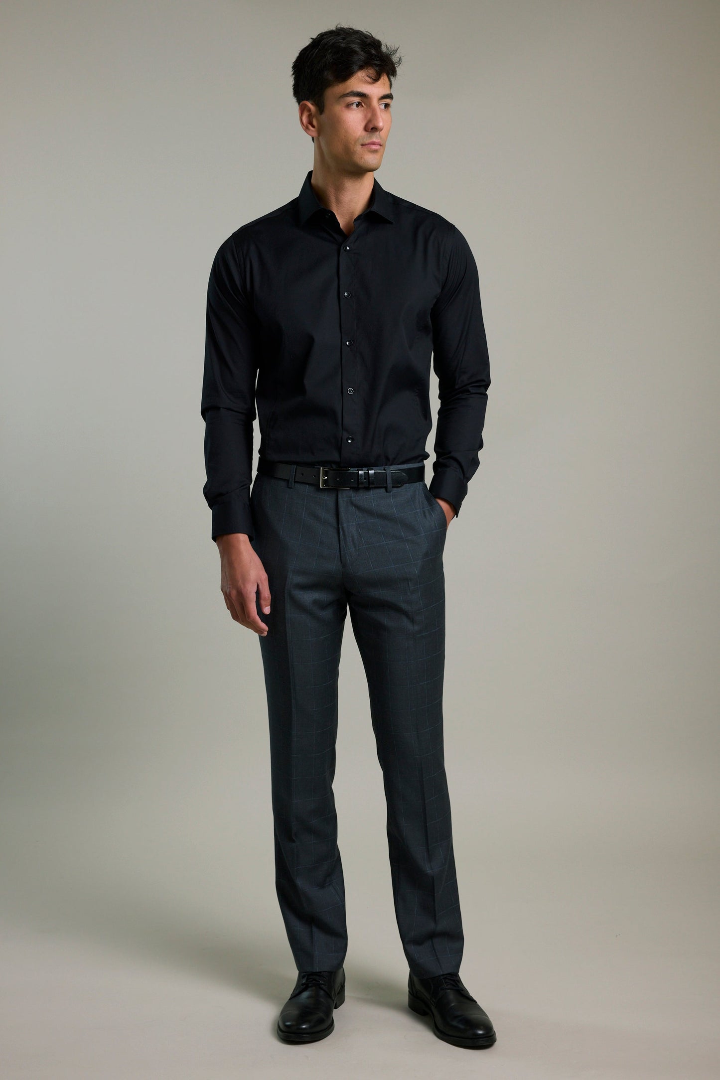 Highland Check Suit Trouser