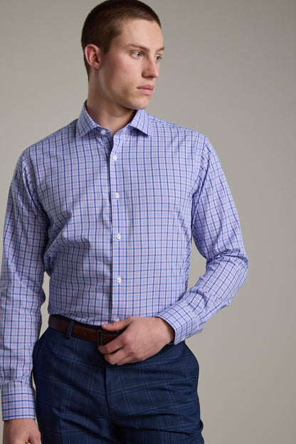 Denton Check Business Shirt