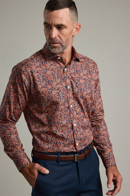 Paisley Business Shirt