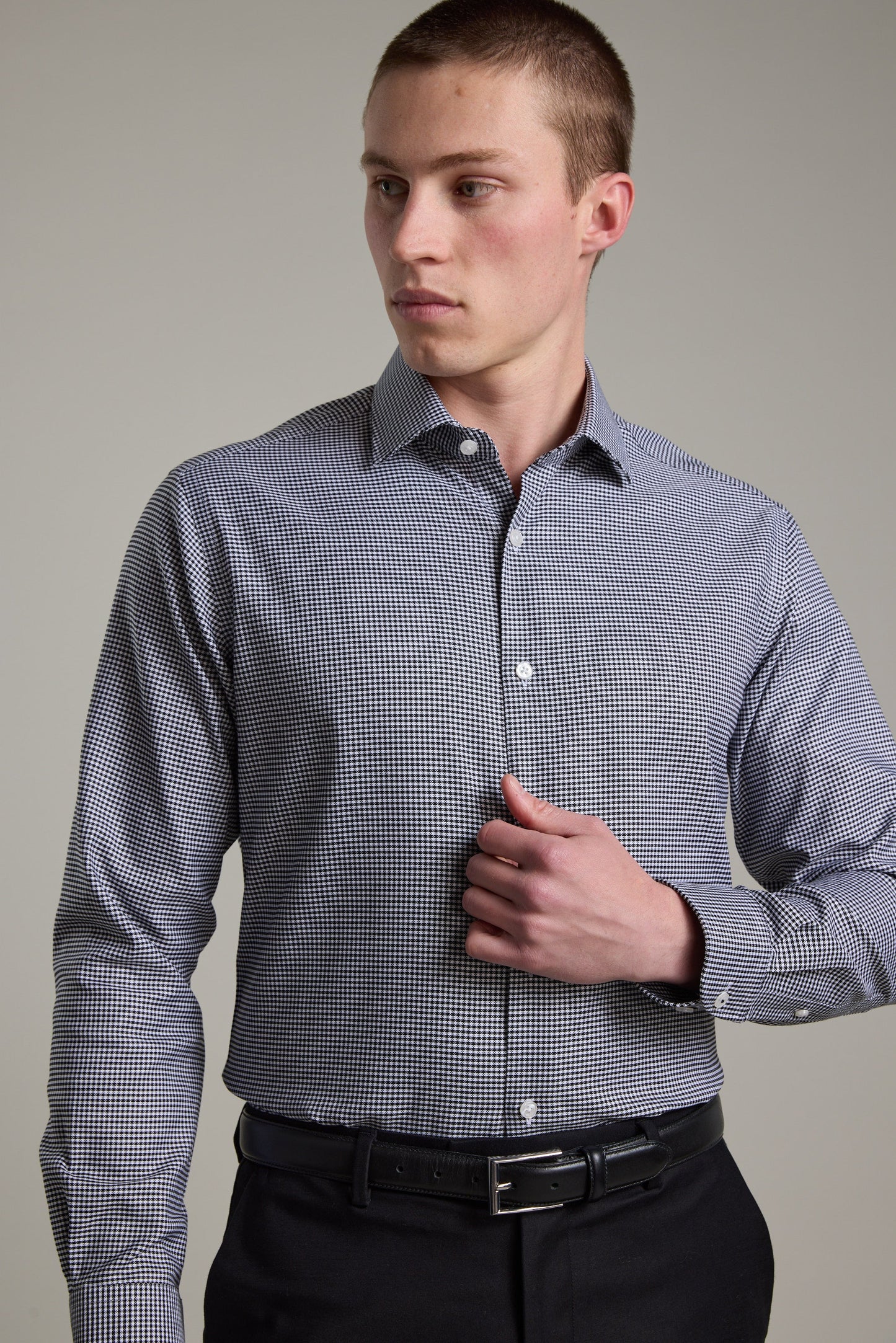 Mitchel Check Business Shirt