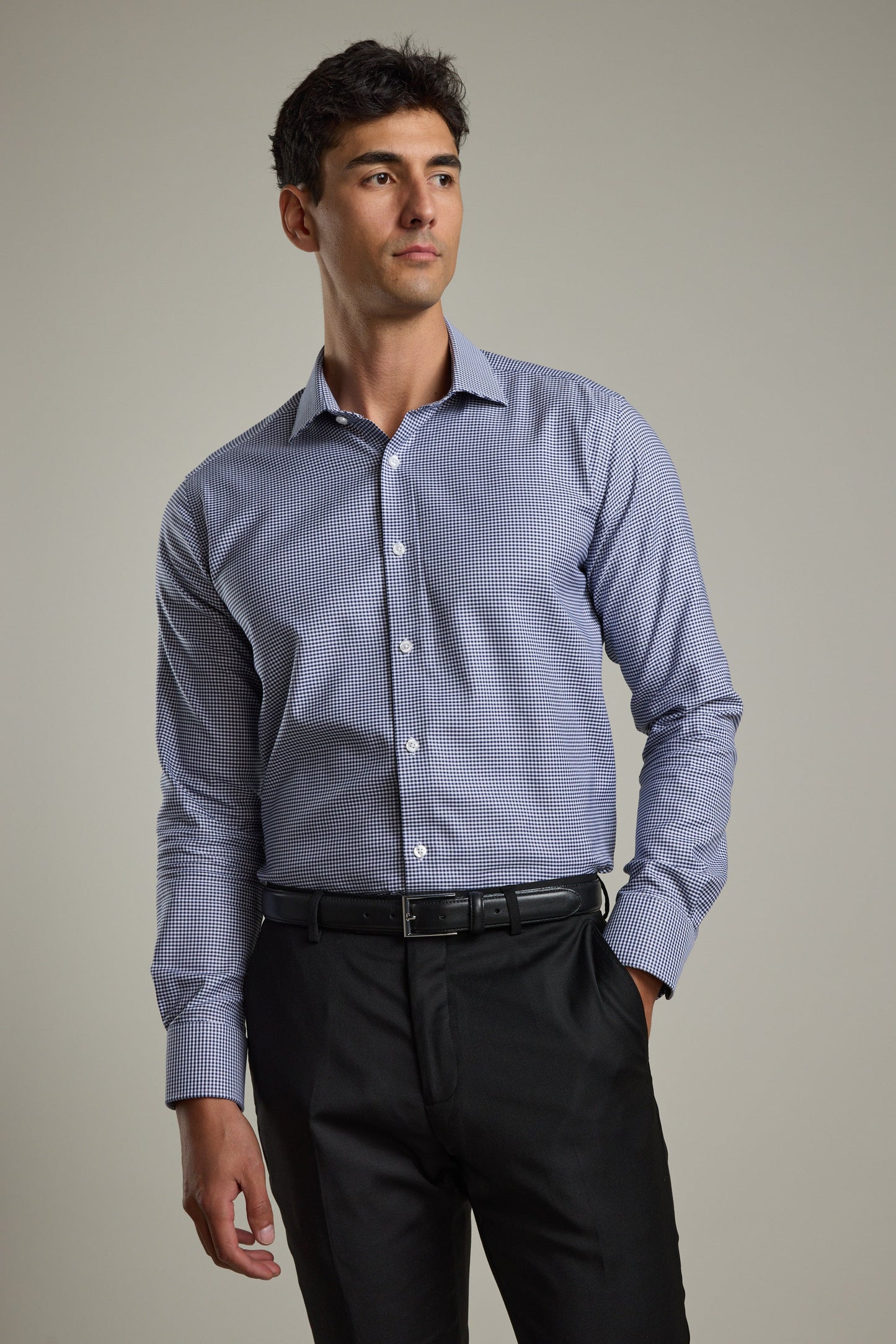 Mitchel Check Business Shirt