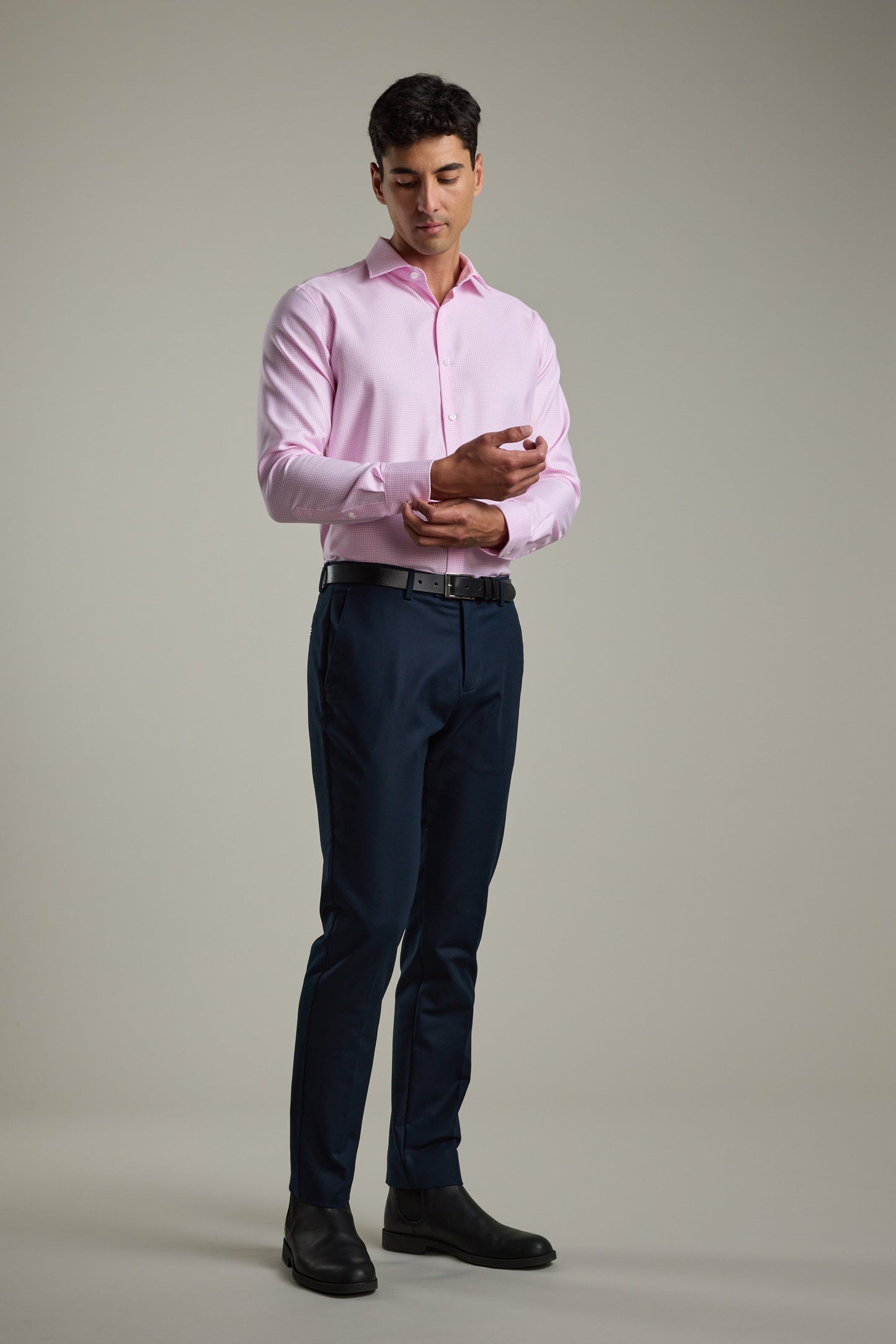 Mitchel Check Business Shirt