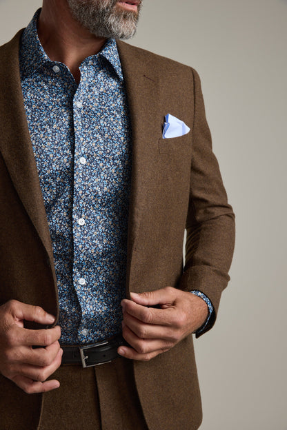 Heywood Print Business Shirt