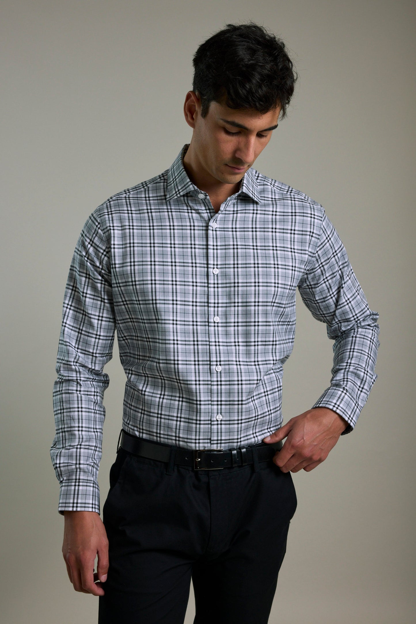 Audley Check Business Shirt