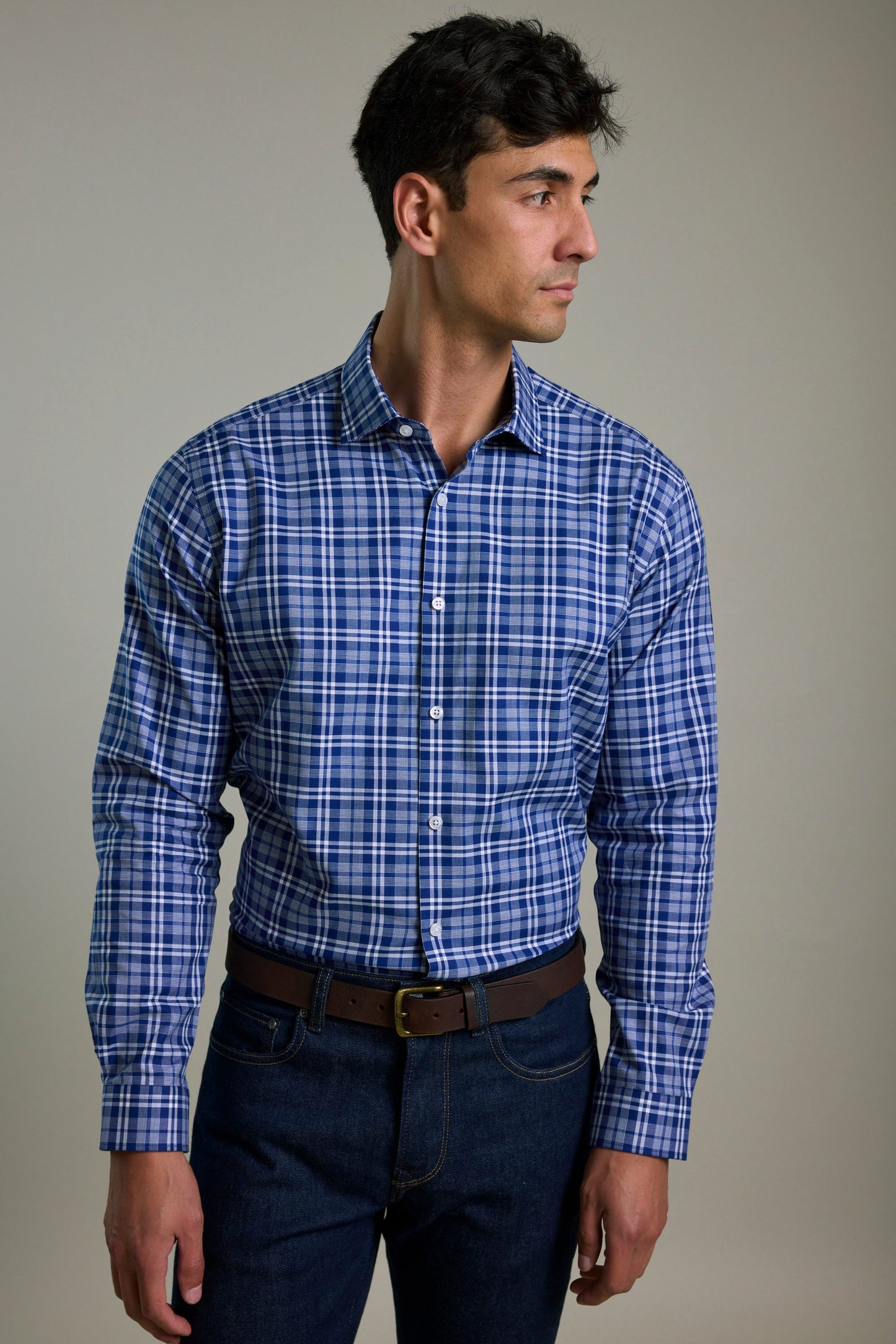 Audley Check Business Shirt