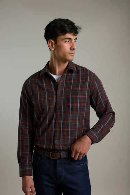 Brindle Check Shirt