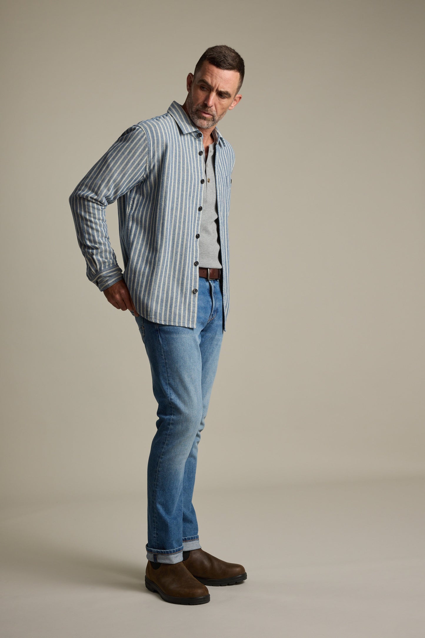 Faulkner Stripe Overshirt