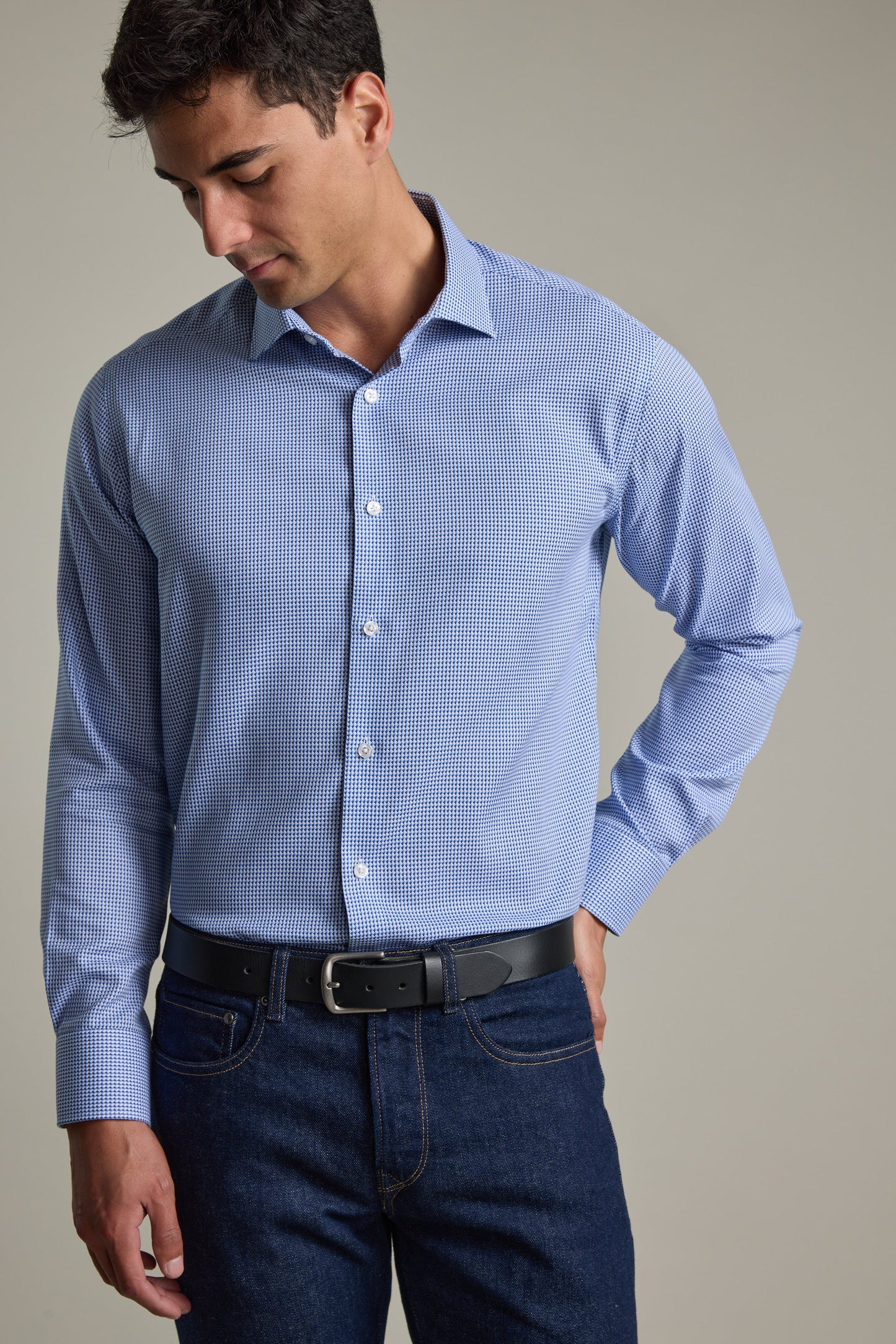 Seaview Texture Business Shirt