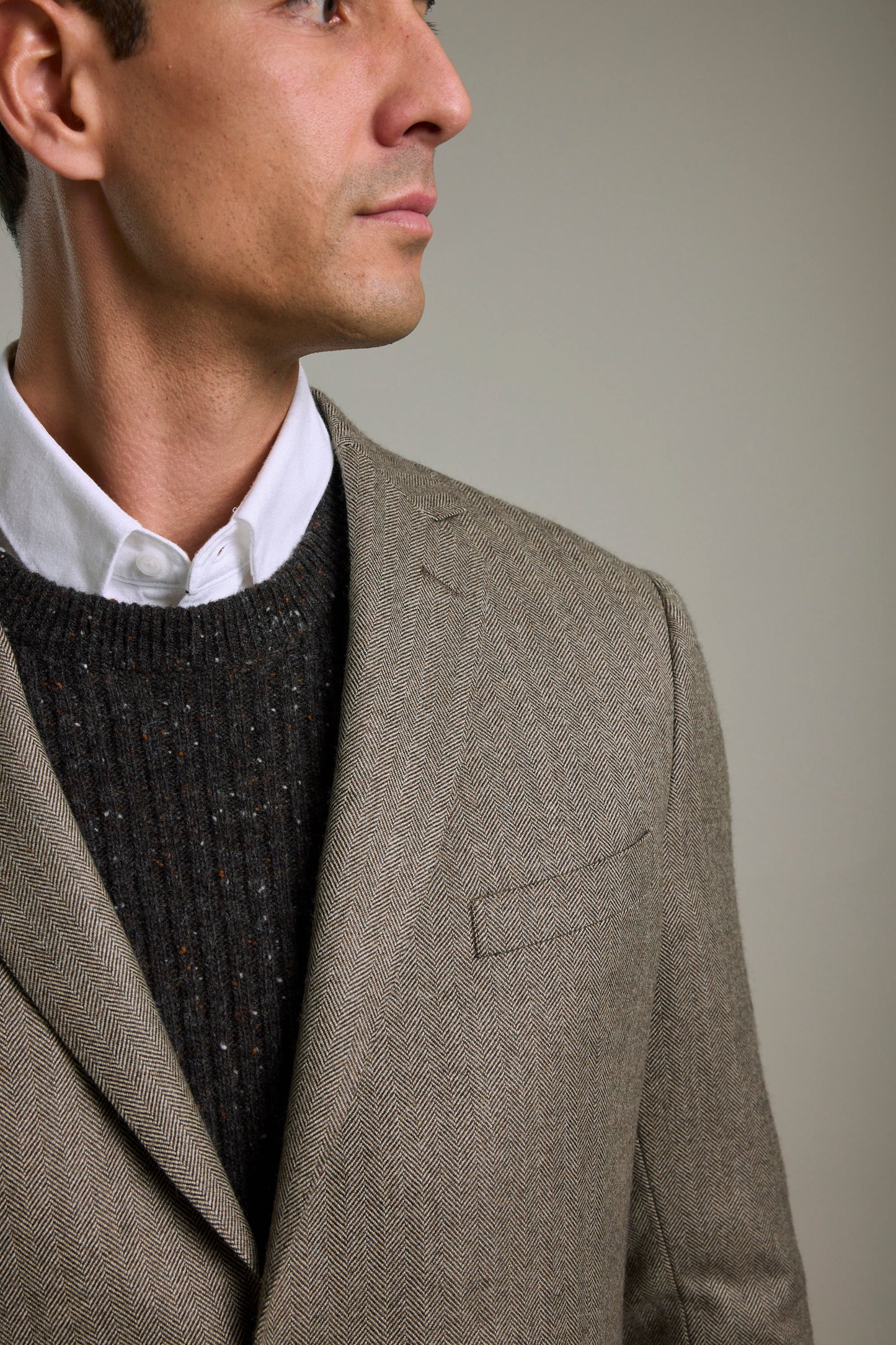 Owen Herringbone Blazer