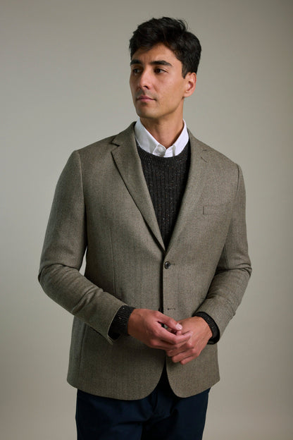 Owen Herringbone Blazer