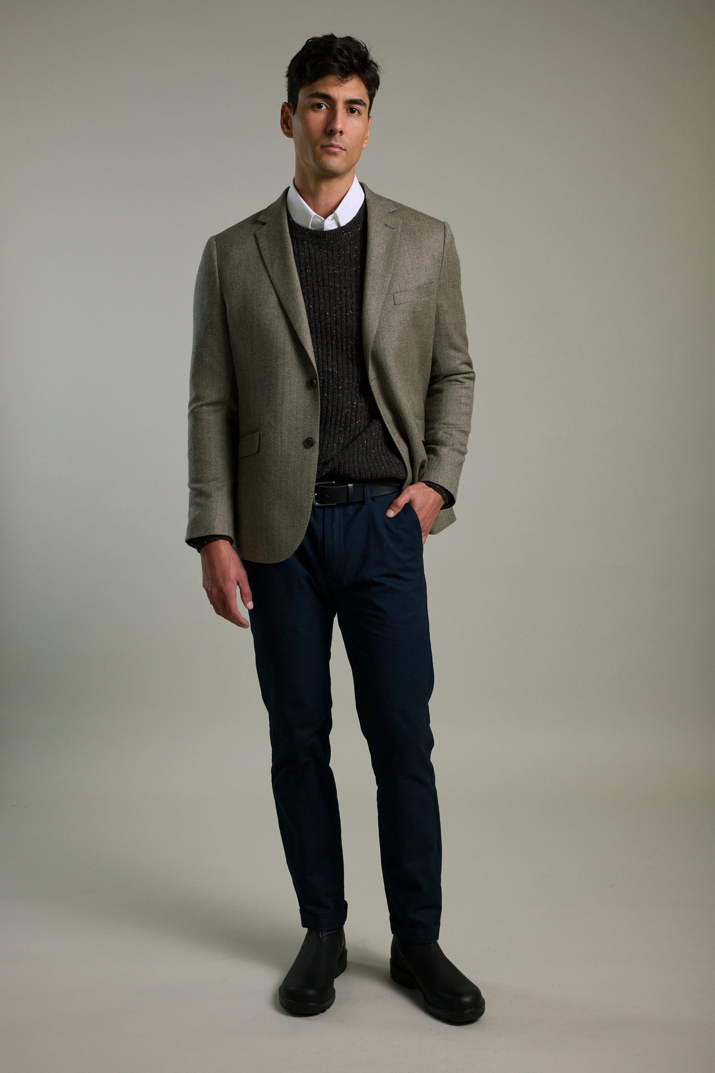 Owen Herringbone Blazer