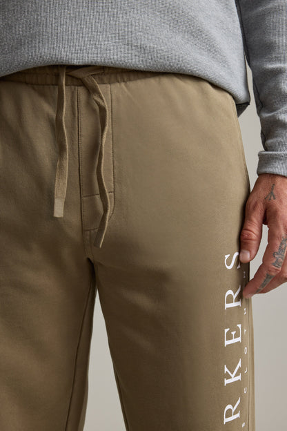 Organic Classic Print Track Pant