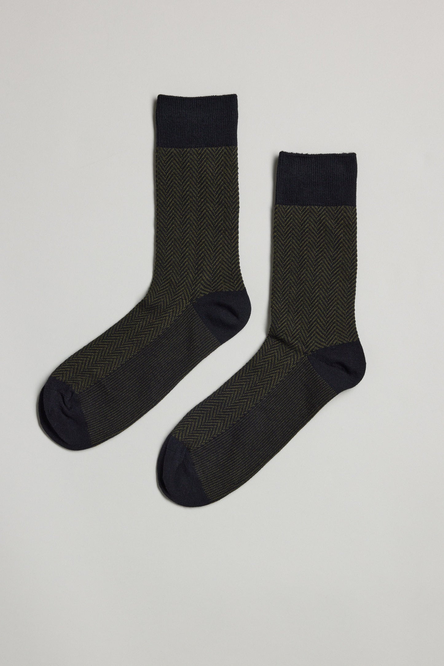 Broken Twill Dress Sock