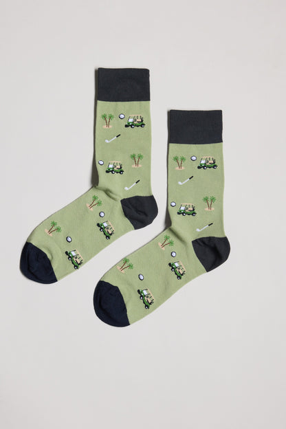 Golf Paradise Sock