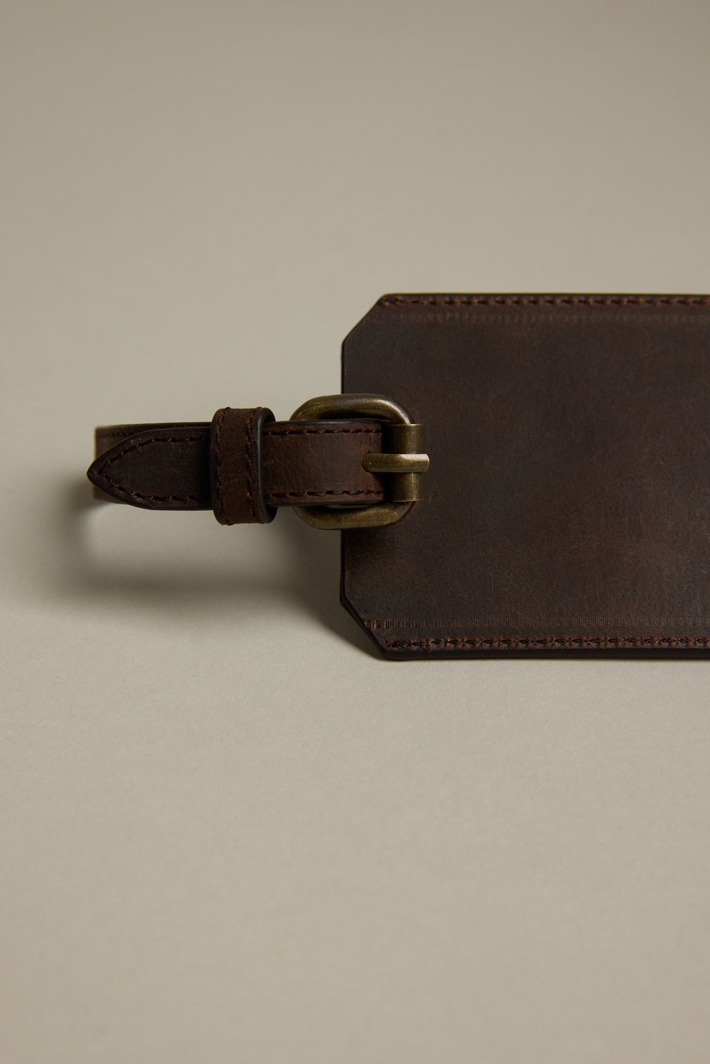 Voyage Leather Luggage Tag