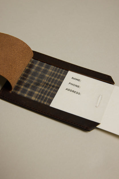 Voyage Leather Luggage Tag