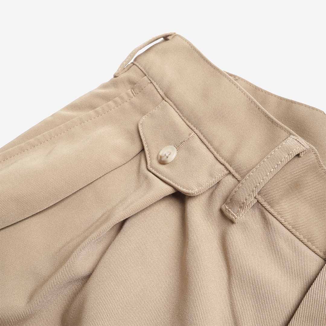 Beams Plus 2 Pleats PE Twill Pant