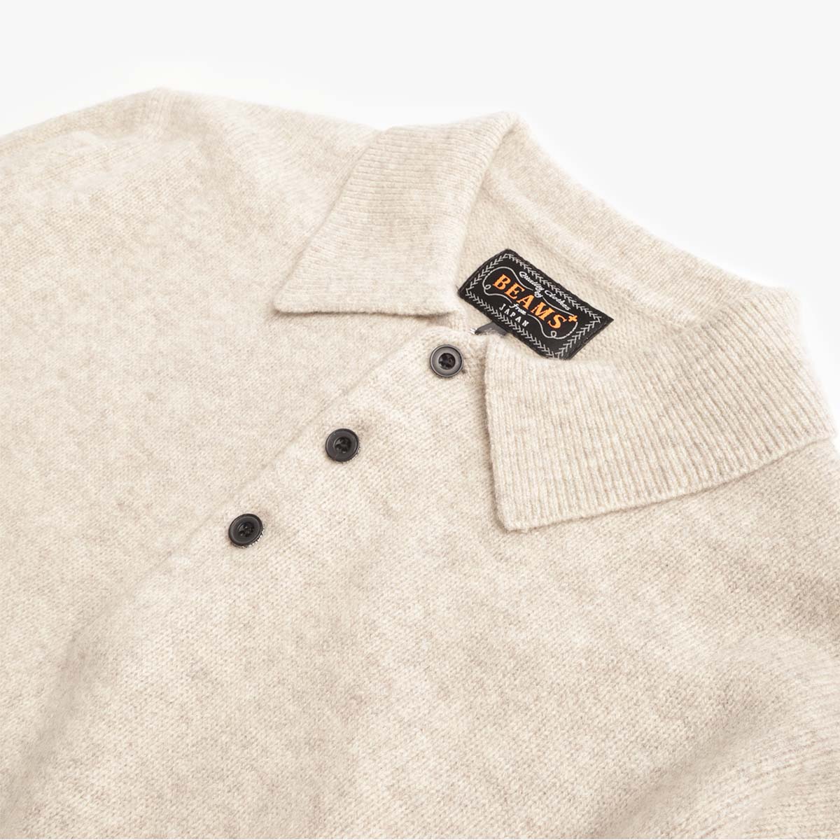 Beams Plus 9G Knit Polo Shirt