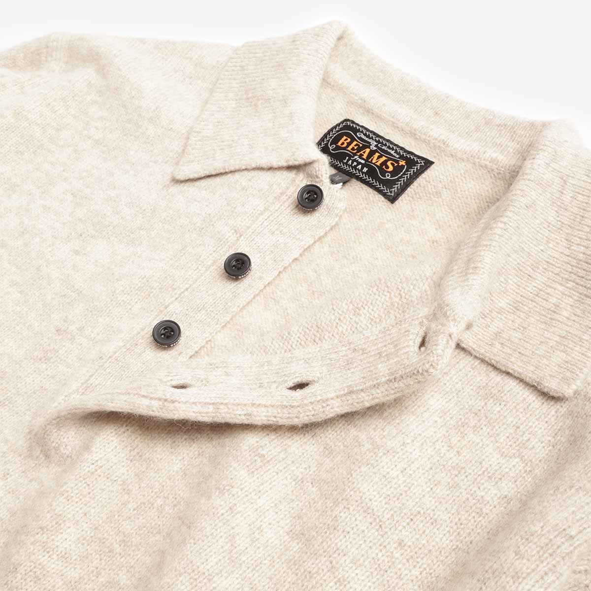 Beams Plus 9G Knit Polo Shirt