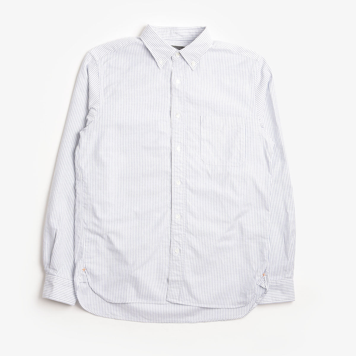 Beams Plus Button Down Oxford Candy Stripe Shirt
