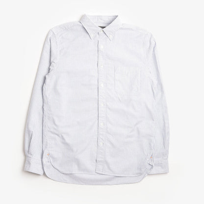 Beams Plus Button Down Oxford Candy Stripe Shirt